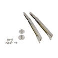 thumbnail image 1 of FixtureDisplays® 200N Gas Struts Heavy Duty Soft Close Lid Support Hinges Automatic Slow Lowering Safety Pneumatic Lid Lifters Gas Springs Pack of 2 15429, 1 of 6