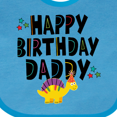 thumbnail image 4 of Inktastic Happy Birthday Daddy Party Boys or Girls Baby Bib, 4 of 4