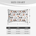 thumbnail image 4 of Susaid Halloween Dachshund Print Pillowcases Multiple Size, Pillow Cover Super Soft Envelope Closure Standard Pillow Case-20"x30", 4 of 6