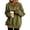 Army Green #2, variant on Pullover Leopard Sweatshirt Women Fake Two Piece Leopard Long Sleeve Tops Pink 3XL