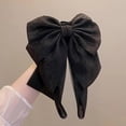 thumbnail image 6 of Polyester Fiber Big Size Bow Hair Clip for Women and Girls, Atmospheric Butterfly Design for Various Occasions, 6 of 9