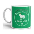 thumbnail image 2 of 15 oz O'Frenchy's French Bulldog Irish Pub Sign Cute Novelty Perfect Dog Owner Gift St Patricks Day Coffee Mug, 2 of 3
