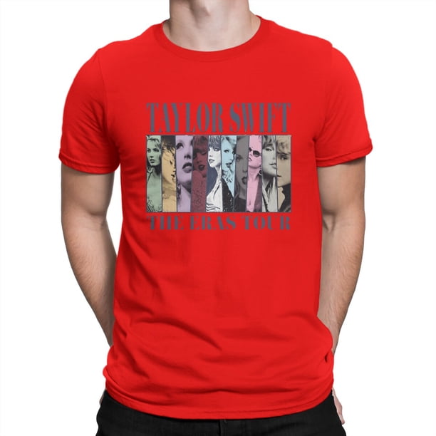 Camiseta Swiftie de algodón para hombre, camisa de manga corta con cuello redondo, ropa para adultos, novedad, 2023 xuanjing unisex