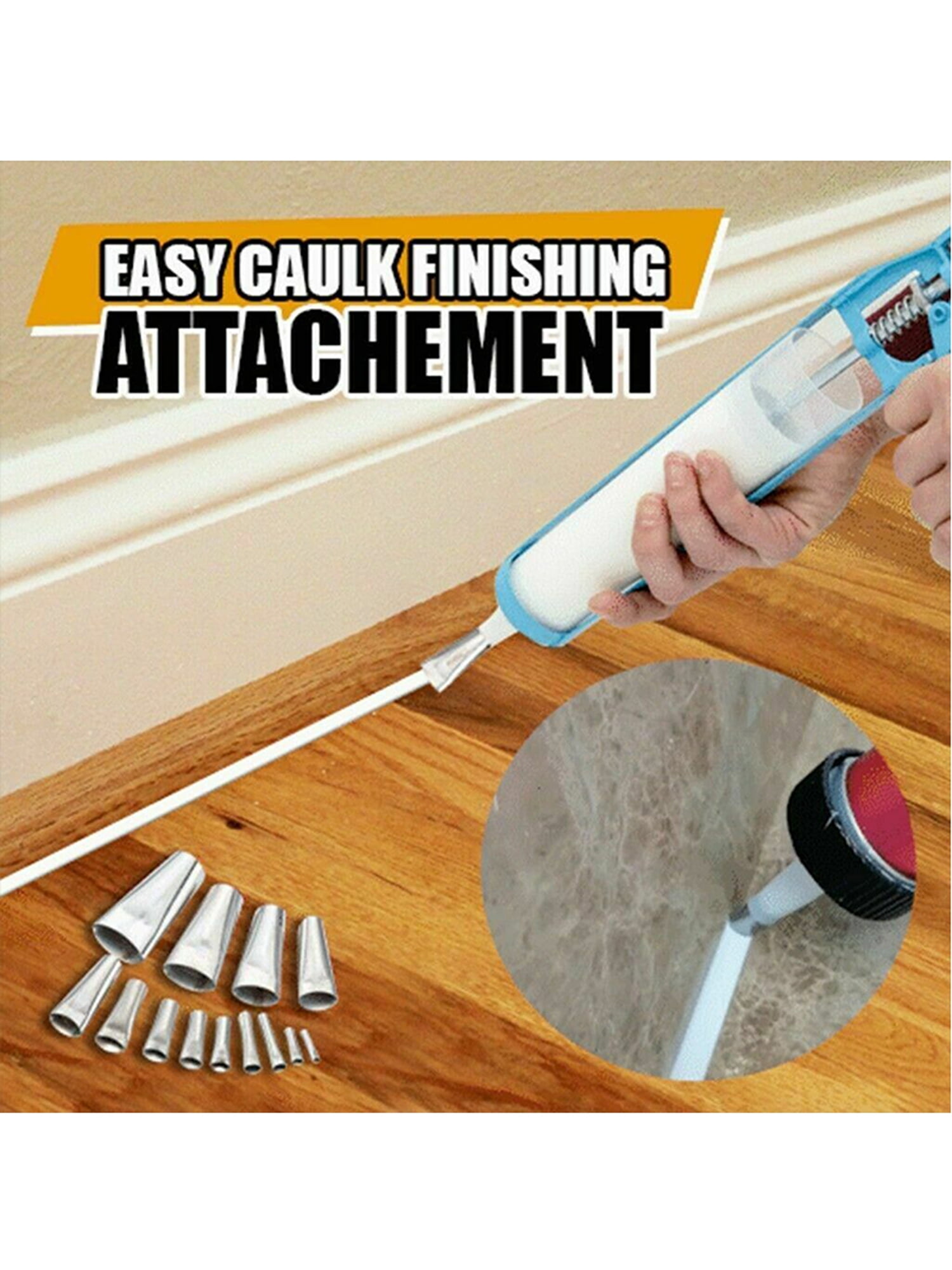Silicone Caulking Finisher Tool Pressing Filler 5-35mm Stainless Steel Nozzle