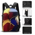 thumbnail image 3 of Justice League Unlimited Backpack Bundle 17 Inch Bag Plus Lunch Box and Multi Compartment Pen Holder, 3 of 5