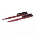 thumbnail image 1 of Peine de tres filas para el cabello, peine para la punta del cabello, peine para el cabello rizado y esponjoso, peine para el cabello con aguja de nailon, herramienta de maquillaje de belleza, 1 of 6