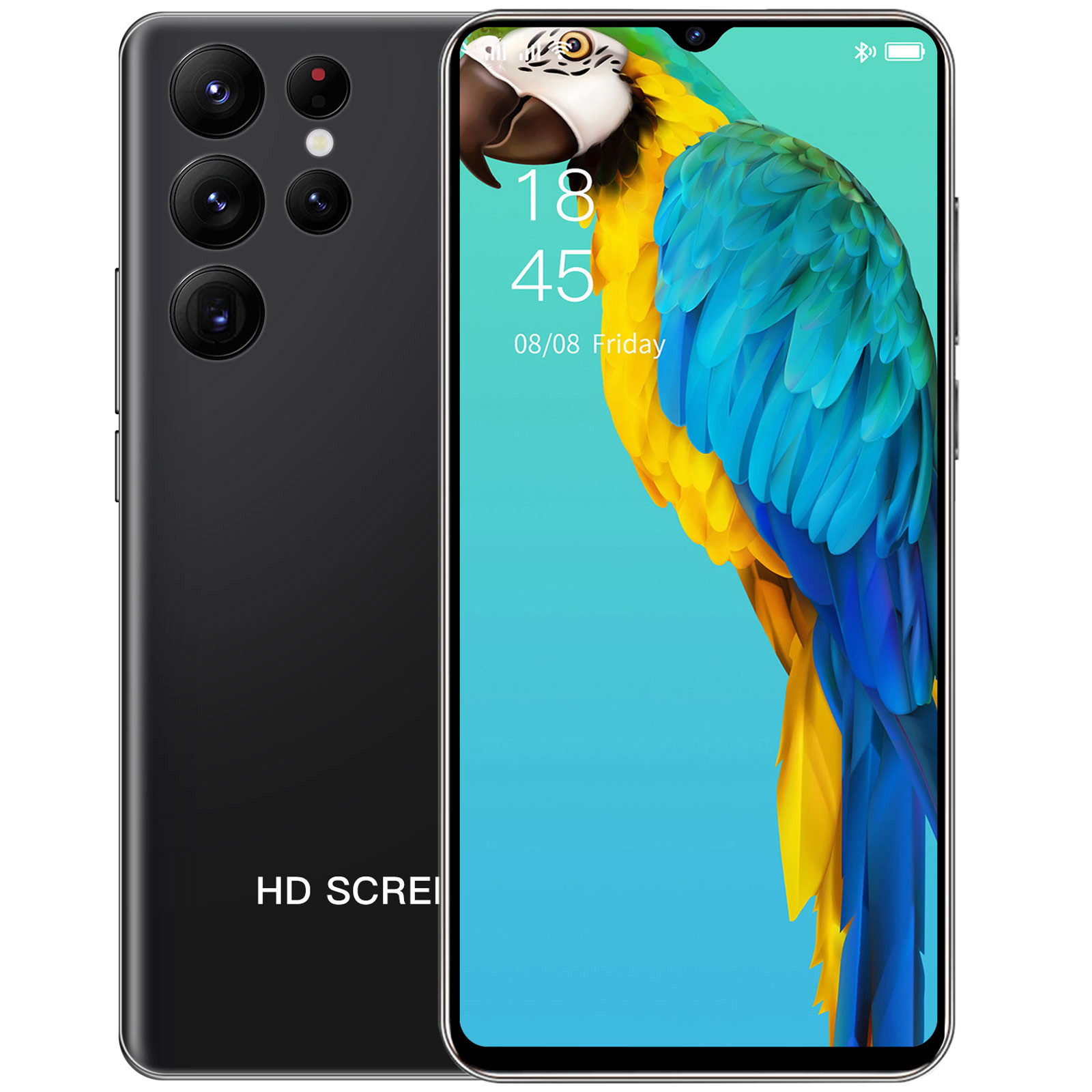 HOMBOTI Smart Phone Clearance Smartphone Straight Talk S22 5G Android Smartphone 6.53-inch HD Standby Card Slot 2+16G Memory 2400mAh Battery