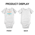 thumbnail image 3 of My Aunt and I Got in Trouble Today Cute Baby Clothing Bodysuits Boy Girl Unisex, 3 of 5