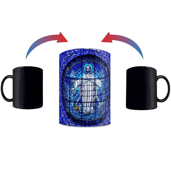 Trend Setters Original (Stained Glass Jesus) Morphing Mugs® Heat-Sensitive Mug MMUG1282