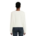 thumbnail image 4 of Be the Sunshine Women's Juniors Graphic Sweatshirt with Long Sleeves, Sizes XS-3XL, 4 of 4