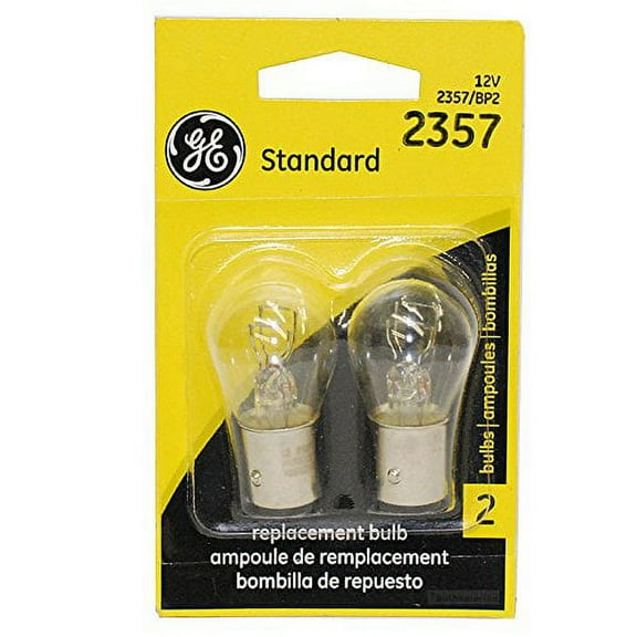 Ge Miniature Lamps Bulb No. 2357bp 12 V 2 / Carded
