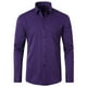 thumbnail image 1 of Blusa y camisa de manga larga con cuello vuelto para hombre, blusa informal de moda para negocios, camisa de manga larga con cuello vuelto y botones para hombre., 1 of 2