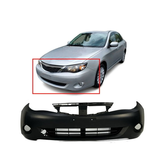 DCP Primed Front Bumper Cover Replacement for 2008-2011 Subaru Impreza & WRX