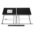 thumbnail image 3 of Wheeled Double-Shelf Stainless Steel Outdoor Grill Cart, 3 of 12