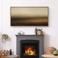 thumbnail image 3 of Large Framed Canvas Wall Art Brown Abstract Landscape Print for Modern Living Room Decoration - 60"x30" Natural Framed, 3 of 7