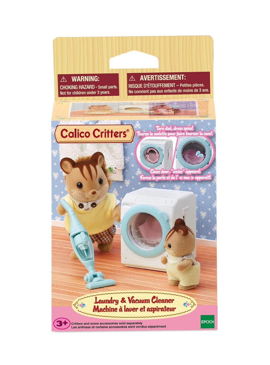 Calico Critters Laundry 'n Vacuum Cleaner