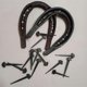 thumbnail image 3 of 50Pcs Professional Horseshoe Tools Replaceable Horse Equipment Iron Hoof Nails Horse Accessory, 3 of 4