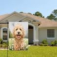 thumbnail image 2 of Amhnf Golden Poodle Dog In Daisy Field Garden Flag For Home Outdoor Garden Yard Decor 12x18 inch, 2 of 5