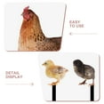 thumbnail image 3 of unbranded 1Jgo De Gallina Para Césped En Acrílico Con Para Jardín, 3 of 8
