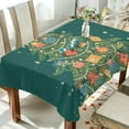 thumbnail image 4 of 60"x90" Christmas Tree Tablecloth, Waterproof Washable Polyester Square Table Cover Durable Tablecloth for Kitchen Dining Table Party Decor, 4 of 7
