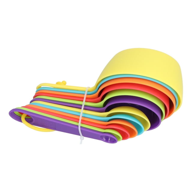 Cuchara medidora, cuchara duradera apilable y anidable con escala para cocinero para cocina para panadería ANGGREK Otros