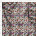 thumbnail image 4 of Soimoi Tissu en Voile de Coton Imprimé Papillon Coloré 1 Yard 56 Pouces de Large, 4 of 5