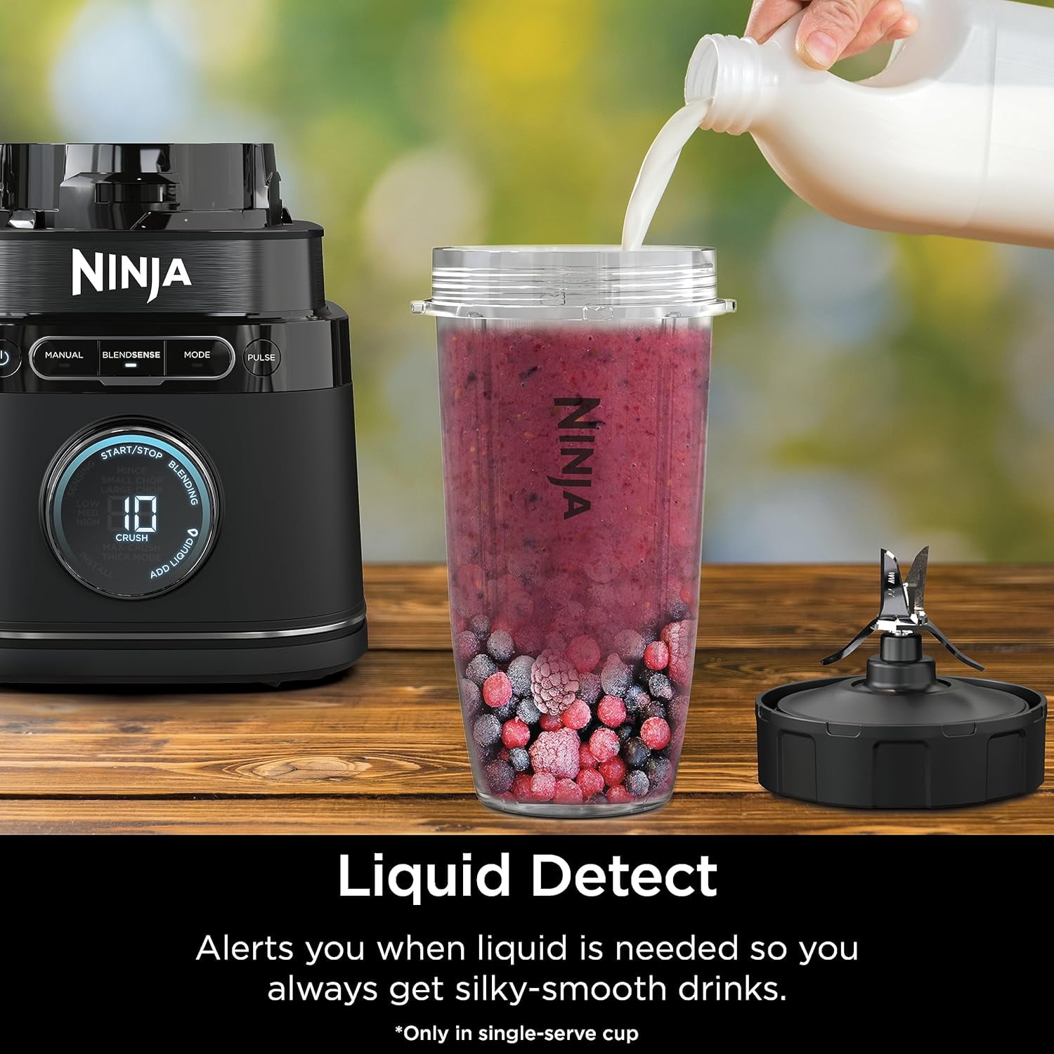Restored Ninja R-TB401 Detect Kitchen System Power Blender Plus Processor Pro with BlendSense Technology, Black (Refurbished)