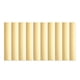 thumbnail image 1 of Etiqueta engomada de la pared de espejo de oro Decoración transparente Superficie suave Efecto reflectante Alta viscosidad Autoadhesivo para baño 10 piezas Noticed HA028369-00, 1 of 7