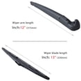 thumbnail image 4 of 2X Rear Wiper Arm Blade Assembly - for Wrangler JK 2007-2016, 4 of 7