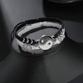 thumbnail image 2 of Pulseras de mejores amigos TANGJMXG 2 Pulseras de cordón ajustable Yin Yang, 2 of 4