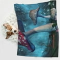 thumbnail image 6 of Yiaed Fantasy Mushrooms Print Dog Blankets-Cat Blanket Washable for Couch Protection,Puppy Blanket, Soft Plush Reversible Throw Furniture Protector-Medium, 6 of 8