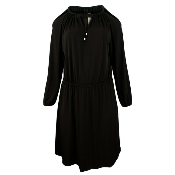 Michael Kors Women's Plus Size Cold Shoulder Dress-B-3X