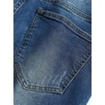 thumbnail image 5 of HAOMEILI Men's Skinny Jeans Casual Slim-fit Straight Printed Denim Pants, 5 of 5