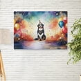 thumbnail image 2 of Hello 2025 Bernese Mountain Dog Celebrates Happy New Year Firework Balloon Horizontal Matte Canvas Poster Berner Lover Gifts Wall Art Home Decor - 02024, 2 of 5
