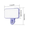 thumbnail image 3 of Selfie LED Color Clip Fill Light GZ888 For Live Selfie, 3 of 8