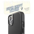 thumbnail image 3 of Smartish iPhone 13 Slim Case - Gripmunk - [Lightweight + Protective] Thin Grip Cover - Black Tie Affair, 3 of 6