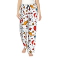 thumbnail image 1 of Balery Canada Day Pantalones de pijama para mujer, pijamas ultraligeros, pantalones de estar por casa-Small, 1 of 6