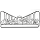 thumbnail image 1 of Cuadro Decorativo de Metal con Diseño ultima cena Mediano, 1 of 4