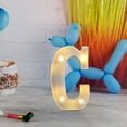 thumbnail image 6 of LHNFT Led Marquee Letters, 26 Alphabet Light Up Letters, Small Led Letter Lights, Battery Powered Lighted Letter for Party, Table, Birthday Decor Home Decor, 6 of 6