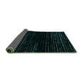 thumbnail image 2 of Ahgly Company Indoor Rectangle Abstract Turquoise Blue Modern Area Rugs, 2' x 3', 2 of 4