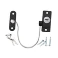 thumbnail image 2 of Window Restrictor Lock Security Adjustable Rustproof for Bedroom Home School Black, 2 of 8