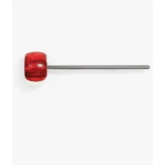 Gibraltar SC-3267 6.25" Red Acrylic / Felt Bass Drum Beater
