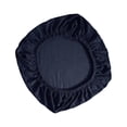 thumbnail image 1 of facefd Stretch Computer Chair Slipcovers Rotating stretchable slipcover Chairs Slipcover Chair Seat Covers for Office Dark Blue, 1 of 9