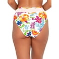 thumbnail image 2 of Printed Annie High-Waist Bikini Bottom Swimsuit, 2 of 5