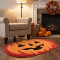 thumbnail image 4 of LEFXSMR Halloween Door Mat Pumpkin Decor Holiday Welcome Mat Non-slip Bathroom Rug for Fall Halloween & Thanksgiving Entry Decor, 4 of 7