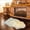 Creamy, variant on Sheepskin Natural Fluffy Fur Rug Genuine Luxuxry 2 x 3 Ivory White Sheep Skin Area Rug