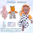 thumbnail image 3 of Reborn Baby Doll YaluoQian, totalmente de silicona, realista, reducción de 1:1, 3 of 6