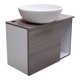 thumbnail image 2 of Mueble Para Baño Canela Gabinete Organizador Lavabo + Espejo, 2 of 6
