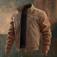 thumbnail image 2 of Lightweight Casual Jacket Solid Color Outerwear For Daily Wear Comfortable Zip Up Windbreaker, 2 of 8