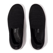 FitFlop Womens Super-Q Knit Slip On Sneaker